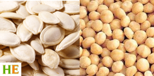 Health Benefits of Macadamia and Pumpkin seeds